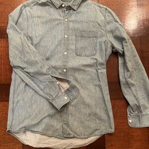Men's Topman Denim Shirt